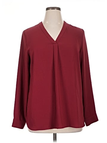 Tahari Long Sleeve Blouse (view 1)