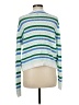 CAbi Stripes White Pullover Sweater Size M - photo 2