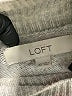 Ann Taylor LOFT Solid Gray Turtleneck Sweater Size XS - photo 7