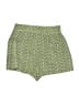 Zara Chevron-herringbone Green Shorts Size S - photo 2