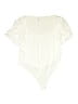 Sofia Jeans by Sofia Vergara Ivory Short Sleeve Top Size XL - photo 1