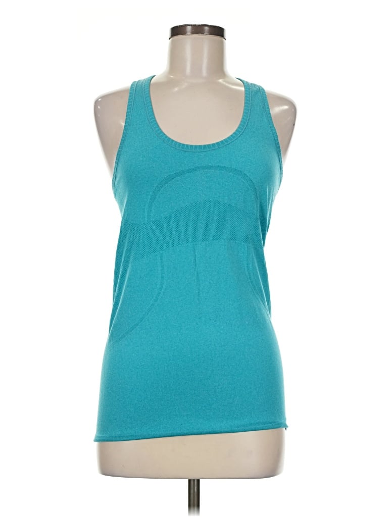 Pre-owned Lululemon Athletica Active Tank Top In Teal