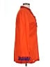 Tory Burch 100% Cotton Orange Long Sleeve Blouse Size 10 - photo 4