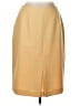 Sag Harbor 100% Polyester Solid Tan Yellow Formal Skirt Size 12 - photo 1