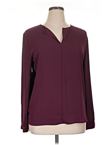 Ann Taylor Factory Long Sleeve Blouse (view 1)