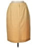 Sag Harbor 100% Polyester Solid Tan Yellow Formal Skirt Size 12 - photo 2