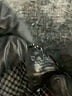 dalia Chevron-herringbone Gray Dress Pants Size 6 - photo 8