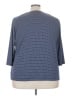 Liz Claiborne Blue 3/4 Sleeve Blouse Size 3X - photo 2