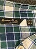 Massimo Dutti Plaid Green Long Sleeve Button-Down Shirt Size 2 - photo 7