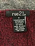 rue21 Burgundy 3/4 Sleeve Top Size S - photo 7