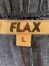 Flax 100% Linen Solid Blue Linen Pants Size 14 (L) - photo 7