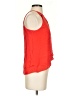 Parker 100% Silk Orange Sleeveless Silk Top Size XS - photo 4