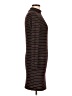 Topshop Stripes Brown Casual Dress Size 10 - photo 4