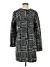 NANETTE Nanette Lepore Houndstooth Gray Coat Size S - photo 1