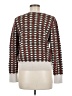 525 America Houndstooth Silver Cardigan Size M - photo 2