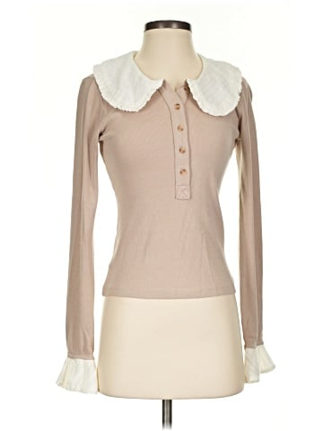 Pilcro Long Sleeve Polo (view 1)