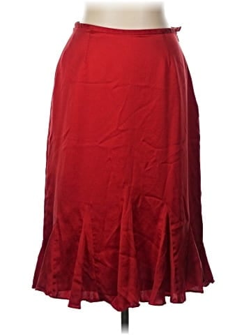 Adrianna Papell Silk Skirt (view 1)