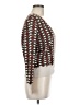 525 America Houndstooth Silver Cardigan Size M - photo 4