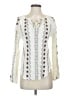 Hazel Ivory Long Sleeve Blouse Size M - photo 1
