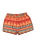 Assorted Brands 100% Polyester Print Orange Shorts Size L - photo 2