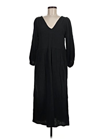 Madewell Lightspun V-Neck Midi Dress (view 1)
