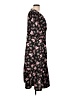 Unbranded 100% Polyester Floral Black Casual Dress Size 12 - photo 4