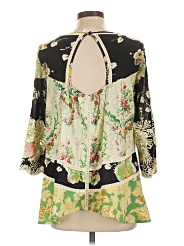 Vanessa Virginia 3/4 Sleeve Blouse (view 2)
