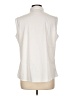 Assorted Brands Ivory Sleeveless Button-Down Shirt Size L - photo 2