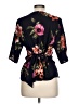 West Kei Black 3/4 Sleeve Blouse Size L - photo 2