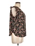 Ann Taylor LOFT 100% Polyester Black Sleeveless Blouse Size Lg Petite - photo 4
