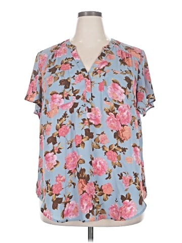 Torrid Short Sleeve Blouse (view 1)