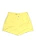 Old Navy 100% Cotton Solid Yellow Shorts Size 14 - photo 1