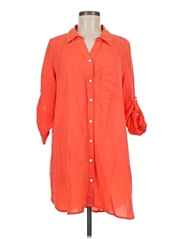 Khakis & Co 3/4 Sleeve Button-Down Shirt (view 1)