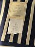 J.Crew 100% Silk Stripes Black Long Sleeve Silk Top Size 0 - photo 7