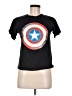 Marvel 100% Cotton Black Short Sleeve T-Shirt Size M - photo 1