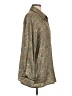 Anewsta 100% Polyester Paisley Green Long Sleeve Blouse Size 12 - photo 4