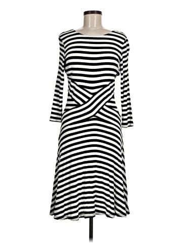 Black Saks Fifth Avenue Casual Dress (view 1)