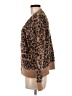 Bella Dahl Animal Print Brown Cardigan Size M - photo 5
