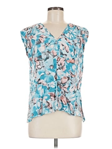 Rebecca Taylor Sleeveless Silk Top (view 1)