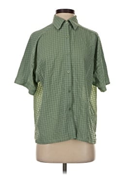 Max Studio Short Sleeve Button Down Shirt