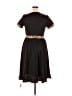 Unbranded 100% Polyester Animal Print Black Casual Dress Size XXL - photo 2