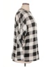 Acting Pro Checkered-gingham White Poncho Size 1X - photo 4