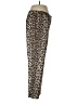 Topshop 100% Polyester Animal Print Gold Casual Pants Size 10 - photo 4