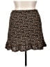 SO 100% Rayon Print Brown Casual Skirt Size XL - photo 2