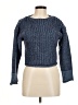 BDG Tweed Blue Pullover Sweater Size M - photo 1