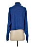 Zenana Blue Turtleneck Sweater Size XS - photo 2