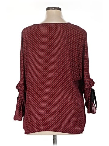 Halogen 3/4 Sleeve Blouse (view 2)