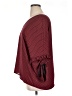 Halogen 100% Polyester Burgundy 3/4 Sleeve Blouse Size XL - photo 5