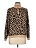 J.Crew Factory Store Animal Print Brown Pullover Sweater Size L - photo 1