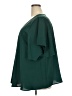 Shein Curve 100% Polyester Green Short Sleeve Blouse Size 20 Plus (4) - photo 5